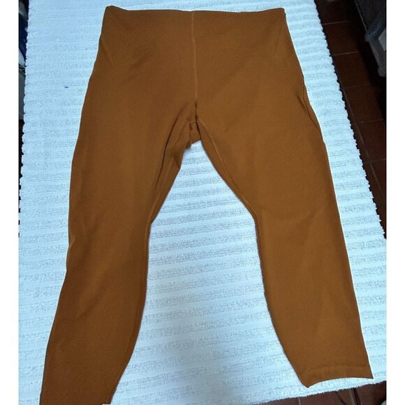 Lululemon Instill High-Rise Tight 25" Copper Brown Leggings Size 20 New $128